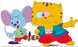 蓝皮鼠和大脸猫-主题曲