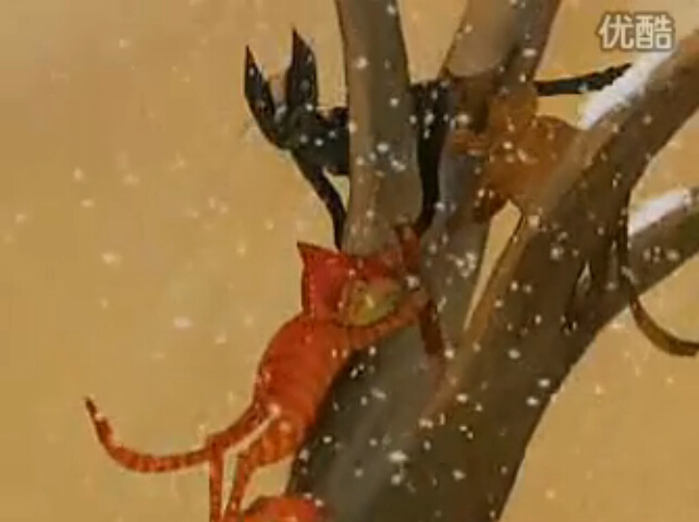 小狗和猫咪绘本视频