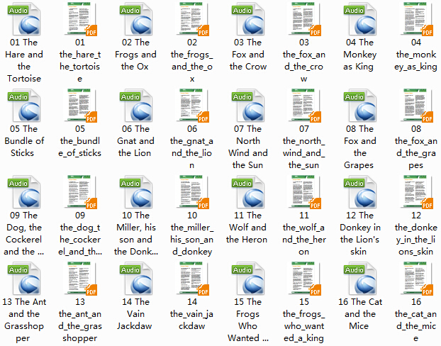 伊索寓言英文原版故事试听