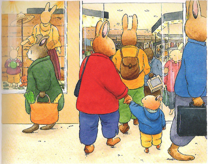 绘本故事汤姆走丢了在线阅读