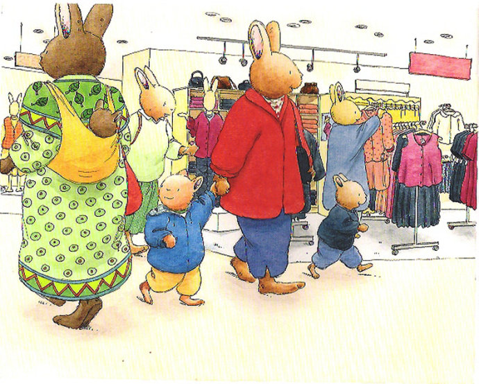 绘本故事汤姆走丢了在线阅读