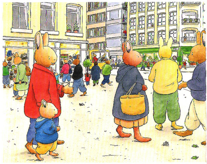 绘本故事汤姆走丢了在线阅读