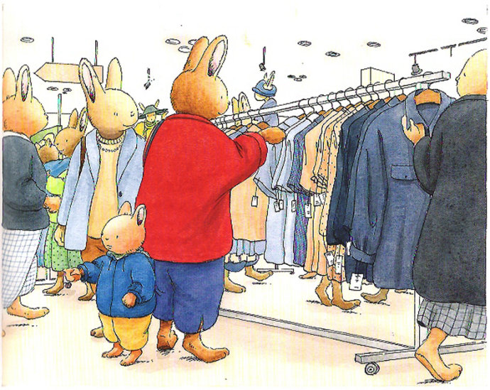 绘本故事汤姆走丢了在线阅读