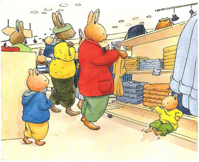 绘本故事汤姆走丢了在线阅读