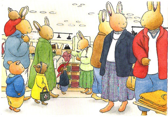 绘本故事汤姆走丢了在线阅读