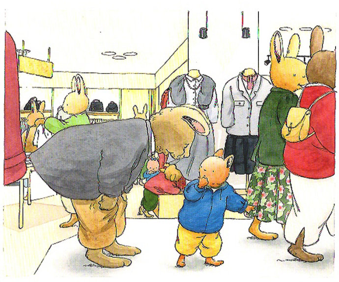 绘本故事汤姆走丢了在线阅读