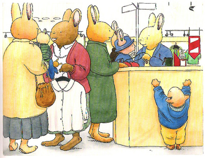 绘本故事汤姆走丢了在线阅读