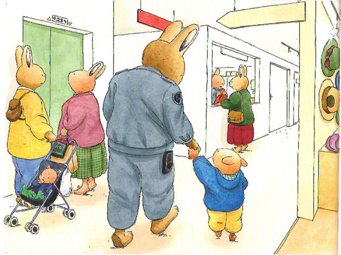 绘本故事汤姆走丢了在线阅读