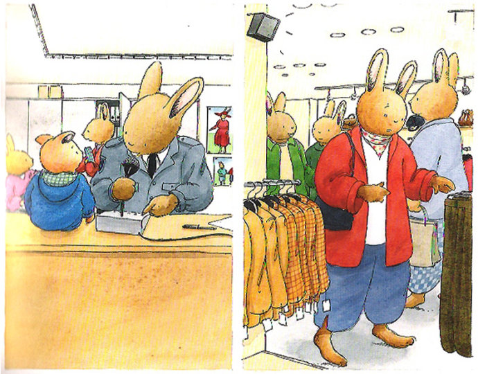 绘本故事汤姆走丢了在线阅读