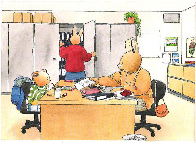 绘本故事汤姆走丢了在线阅读