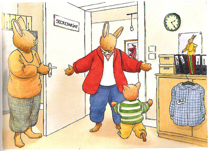 绘本故事汤姆走丢了在线阅读