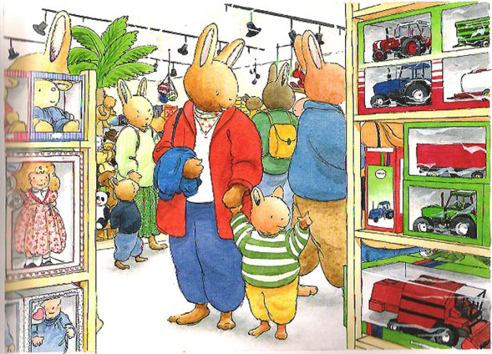 绘本故事汤姆走丢了在线阅读